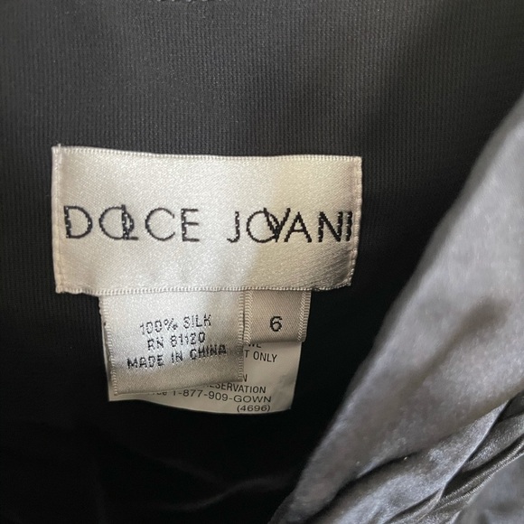 Jovani Silk Black Top - Picture 5 of 5